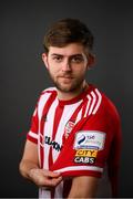 11 March 2021; Will Patching during a Derry City portrait session ahead of the 2021 SSE Airtricity League Premier Division season at Ryan McBride Bradywell Stadium in Derry.  Photo by Stephen McCarthy/Sportsfile