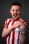 11 March 2021; David Parkhouse during a Derry City portrait session ahead of the 2021 SSE Airtricity League Premier Division season at Ryan McBride Bradywell Stadium in Derry.  Photo by Stephen McCarthy/Sportsfile