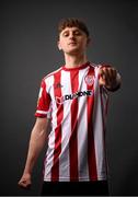 11 March 2021; Ronan Boyce during a Derry City portrait session ahead of the 2021 SSE Airtricity League Premier Division season at Ryan McBride Bradywell Stadium in Derry.  Photo by Stephen McCarthy/Sportsfile