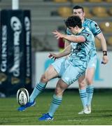 12 March 2021; Tim Corkery of Leinster during the Guinness PRO14 match between Zebre and Leinster at Stadio Sergio Lanfranchi in Parma, Italy. Photo by Roberto Bregani/Sportsfile