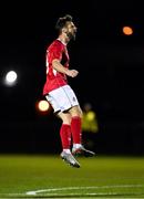 12 March 2021; Greg Bolger of Sligo Rovers reacts after a missed chance during a pre-season friendly match between Sligo Rovers and Shelbourne at FAI National Training Centre in Abbotstown, Dublin. Photo by Piaras Ó Mídheach/Sportsfile