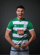 13 March 2021; Danny Mandroiu during a Shamrock Rovers portrait session ahead of the 2021 SSE Airtricity League Premier Division season at Tallaght Stadium in Dublin.  Photo by Stephen McCarthy/Sportsfile