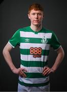 13 March 2021; Darragh Nugent during a Shamrock Rovers portrait session ahead of the 2021 SSE Airtricity League Premier Division season at Tallaght Stadium in Dublin.  Photo by Stephen McCarthy/Sportsfile