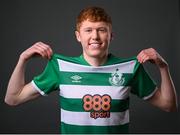 13 March 2021; Darragh Nugent during a Shamrock Rovers portrait session ahead of the 2021 SSE Airtricity League Premier Division season at Tallaght Stadium in Dublin.  Photo by Stephen McCarthy/Sportsfile
