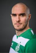 13 March 2021; Joey O'Brien during a Shamrock Rovers portrait session ahead of the 2021 SSE Airtricity League Premier Division season at Tallaght Stadium in Dublin.  Photo by Stephen McCarthy/Sportsfile