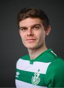13 March 2021; Sean Gannon during a Shamrock Rovers portrait session ahead of the 2021 SSE Airtricity League Premier Division season at Tallaght Stadium in Dublin.  Photo by Stephen McCarthy/Sportsfile