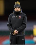 13 March 2021; Ulster head coach Dan McFarland before the Guinness PRO14 match between Dragons and Ulster at Principality Stadium in Cardiff, Wales. Photo by Mark Lewis/Sportsfile