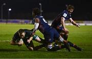 13 March 2021; Sean O'Brien of Connacht scores his side's first try despite the attempted tackle from Bill Mata of Edinburgh during the Guinness PRO14 match between Connacht and Edinburgh at The Sportsground in Galway. Photo by David Fitzgerald/Sportsfile