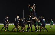 13 March 2021; Niall Murray of Connacht wins possession from a line-out ahead of Luke Crosbie of Edinburgh during the Guinness PRO14 match between Connacht and Edinburgh at The Sportsground in Galway. Photo by David Fitzgerald/Sportsfile