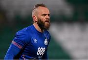 12 March 2021; Shamrock Rovers goalkeeper Alan Mannus during the FAI President's Cup Final match between Shamrock Rovers and Dundalk at Tallaght Stadium in Dublin. Photo by Stephen McCarthy/Sportsfile