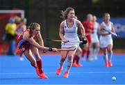 13 March 2021; Giselle Ansley of Great Britain during the SoftCo Series International Hockey match between Ireland and Great Britain at Queens University Sports Grounds in Belfast. Photo by Ramsey Cardy/Sportsfile