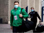 14 March 2021; CJ Stander of Ireland arrives prior to the Guinness Six Nations Rugby Championship match between Scotland and Ireland at BT Murrayfield Stadium in Edinburgh, Scotland. Photo by Paul Devlin/Sportsfile