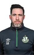 13 March 2021; Manager Stephen Bradley during a Shamrock Rovers FC portrait session ahead of the 2021 SSE Airtricity League Premier Division season at Tallaght Stadium in Dublin. Photo by Piaras Ó Mídheach/Sportsfile