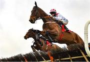 14 March 2021; Alko Rouge, with Rachael Blackmore up, during the Bar One Racing Kingsfurze Novice Hurdle at Naas Racecourse in Kildare. Photo by Seb Daly/Sportsfile