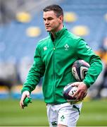 14 March 2021; Jonathan Sexton of Ireland prior to the Guinness Six Nations Rugby Championship match between Scotland and Ireland at BT Murrayfield Stadium in Edinburgh, Scotland. Photo by Paul Devlin/Sportsfile