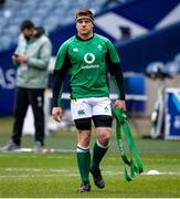 14 March 2021; CJ Stander of Ireland prior to the Guinness Six Nations Rugby Championship match between Scotland and Ireland at BT Murrayfield Stadium in Edinburgh, Scotland. Photo by Paul Devlin/Sportsfile