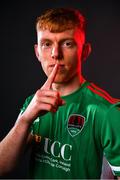 16 March 2021; Alec Byrne during a Cork City FC portrait session ahead of the 2021 SSE Airtricity League First Division season at Bishopstown Stadium in Cork. Photo by Eóin Noonan/Sportsfile