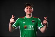 16 March 2021; Cian Murphy during a Cork City FC portrait session ahead of the 2021 SSE Airtricity League First Division season at Bishopstown Stadium in Cork. Photo by Eóin Noonan/Sportsfile
