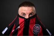 16 March 2021; Keith Ward during a Bohemians portrait session ahead of the 2021 SSE Airtricity League Premier Division season at DCU in Dublin. Photo by Stephen McCarthy/Sportsfile