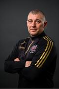 16 March 2021; Assistant manager Trevor Croly during a Bohemians portrait session ahead of the 2021 SSE Airtricity League Premier Division season at DCU in Dublin. Photo by Stephen McCarthy/Sportsfile