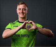 16 March 2021; Goalkeeper James Talbot during a Bohemians portrait session ahead of the 2021 SSE Airtricity League Premier Division season at DCU in Dublin. Photo by Stephen McCarthy/Sportsfile
