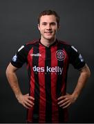 16 March 2021; Liam Burt during a Bohemians portrait session ahead of the 2021 SSE Airtricity League Premier Division season at DCU in Dublin. Photo by Stephen McCarthy/Sportsfile