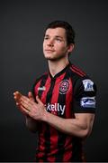 16 March 2021; Ali Coote during a Bohemians portrait session ahead of the 2021 SSE Airtricity League Premier Division season at DCU in Dublin.  Photo by Stephen McCarthy/Sportsfile