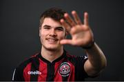 16 March 2021; Bradley Rolt during a Bohemians portrait session ahead of the 2021 SSE Airtricity League Premier Division season at DCU in Dublin. Photo by Stephen McCarthy/Sportsfile