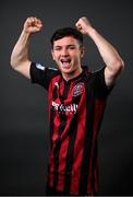 16 March 2021; Gavin O'Brien during a Bohemians portrait session ahead of the 2021 SSE Airtricity League Premier Division season at DCU in Dublin. Photo by Stephen McCarthy/Sportsfile