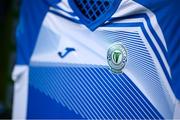 7 March 2021; A detailed view of the Finn Harps jersey ahead of the start of the 2021 SSE Airtricity League Premier Division season at the FAI National Training Centre in Abbotstown, Dublin. Photo by Stephen McCarthy/Sportsfile