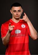16 March 2021; Yousef Mahdy during a Shelbourne FC portrait session ahead of the 2021 SSE Airtricity League First Division season at the AUL Complex in Clonshaugh, Dublin. Photo by Harry Murphy/Sportsfile