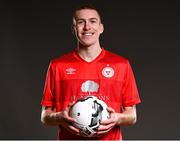 16 March 2021; Sean Quinn during a Shelbourne FC portrait session ahead of the 2021 SSE Airtricity League First Division season at the AUL Complex in Clonshaugh, Dublin. Photo by Harry Murphy/Sportsfile