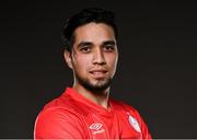 16 March 2021; Gerardo Bruna during a Shelbourne FC portrait session ahead of the 2021 SSE Airtricity League First Division season at the AUL Complex in Clonshaugh, Dublin. Photo by Harry Murphy/Sportsfile