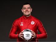 16 March 2021; Jack Brady during a Shelbourne FC portrait session ahead of the 2021 SSE Airtricity League First Division season at the AUL Complex in Clonshaugh, Dublin. Photo by Harry Murphy/Sportsfile