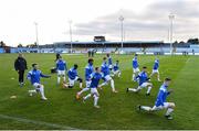 19 March 2021; Waterford players warm-up before the SSE Airtricity League Premier Division match between Drogheda United and Waterford at Head In The Game Park in Drogheda, Louth. Photo by Seb Daly/Sportsfile