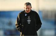 19 March 2021; Waterford manager Kevin Sheedy before the SSE Airtricity League Premier Division match between Drogheda United and Waterford at Head In The Game Park in Drogheda, Louth. Photo by Seb Daly/Sportsfile
