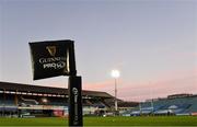 19 March 2021; A general view prior of the RDS Arena prior to the Guinness PRO14 match between Leinster and Ospreys at RDS Arena in Dublin. Photo by Ramsey Cardy/Sportsfile