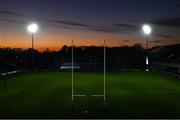 19 March 2021; A general view of the pitch before the Guinness PRO14 match between Leinster and Ospreys at RDS Arena in Dublin. Photo by Piaras Ó Mídheach/Sportsfile