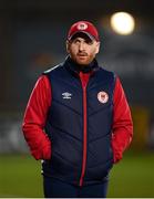 19 March 2021; St Patrick's Athletic head coach Stephen O'Donnell before the SSE Airtricity League Premier Division match between Shamrock Rovers and St Patrick's Athletic at Tallaght Stadium in Dublin. Photo by Stephen McCarthy/Sportsfile