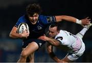 19 March 2021; Max O'Reilly of Leinster is tackled by Cai Evans of Ospreys during the Guinness PRO14 match between Leinster and Ospreys at RDS Arena in Dublin. Photo by Brendan Moran/Sportsfile