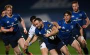 19 March 2021; Dave Kearney of Leinster is tackled by Owen Watkin of Ospreys during the Guinness PRO14 match between Leinster and Ospreys at RDS Arena in Dublin. Photo by Ramsey Cardy/Sportsfile