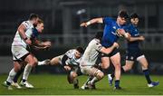19 March 2021; Dan Sheehan of Leinster is tackled by Morgan Morris of Ospreys during the Guinness PRO14 match between Leinster and Ospreys at RDS Arena in Dublin. Photo by Ramsey Cardy/Sportsfile