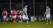 19 March 2021; Danny Mandroiu of Shamrock Rovers after his side conceded a goal during the SSE Airtricity League Premier Division match between Shamrock Rovers and St Patrick's Athletic at Tallaght Stadium in Dublin. Photo by Stephen McCarthy/Sportsfile