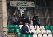 19 March 2021; Robbie Keane, left, during the SSE Airtricity League Premier Division match between Shamrock Rovers and St Patrick's Athletic at Tallaght Stadium in Dublin. Photo by Stephen McCarthy/Sportsfile