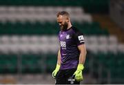 19 March 2021; Alan Mannus of Shamrock Rovers reacts at full-time following the SSE Airtricity League Premier Division match between Shamrock Rovers and St Patrick's Athletic at Tallaght Stadium in Dublin. Photo by Harry Murphy/Sportsfile