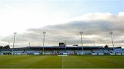 19 March 2021; A view of the pitch and stadium before the SSE Airtricity League Premier Division match between Drogheda United and Waterford at Head In The Game Park in Drogheda, Louth. Photo by Seb Daly/Sportsfile