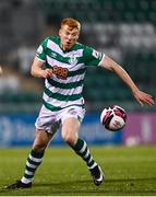 19 March 2021; Rory Gaffney of Shamrock Rovers during the SSE Airtricity League Premier Division match between Shamrock Rovers and St Patrick's Athletic at Tallaght Stadium in Dublin. Photo by Harry Murphy/Sportsfile