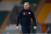19 March 2021; St Patrick's Athletic strength and conditioning coach Chris Coburn prior to the SSE Airtricity League Premier Division match between Shamrock Rovers and St Patrick's Athletic at Tallaght Stadium in Dublin. Photo by Harry Murphy/Sportsfile