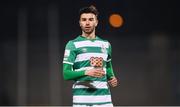 19 March 2021; Danny Mandroiu of Shamrock Rovers during the SSE Airtricity League Premier Division match between Shamrock Rovers and St Patrick's Athletic at Tallaght Stadium in Dublin. Photo by Stephen McCarthy/Sportsfile