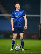 19 March 2021; Ciarán Frawley of Leinster during the Guinness PRO14 match between Leinster and Ospreys at RDS Arena in Dublin. Photo by Brendan Moran/Sportsfile